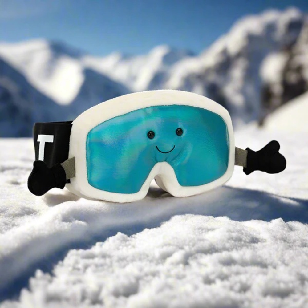 Jellycat Amuseables Sports Ski Goggles (NWT)